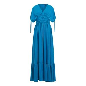 NWT French Connection Aubrey Satin Teal‎ Ocean Maxi Dress size 6 $168